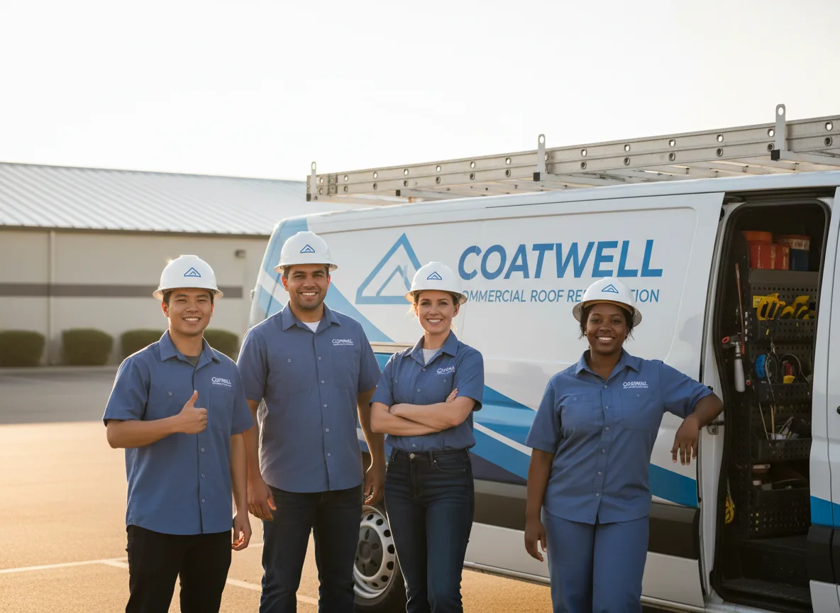 Commercial roof coating company in Stafford Springs, CT
